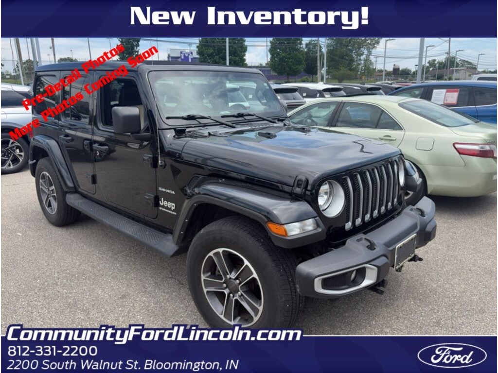 Used 2023 Jeep Wrangler Sahara Sport Utility