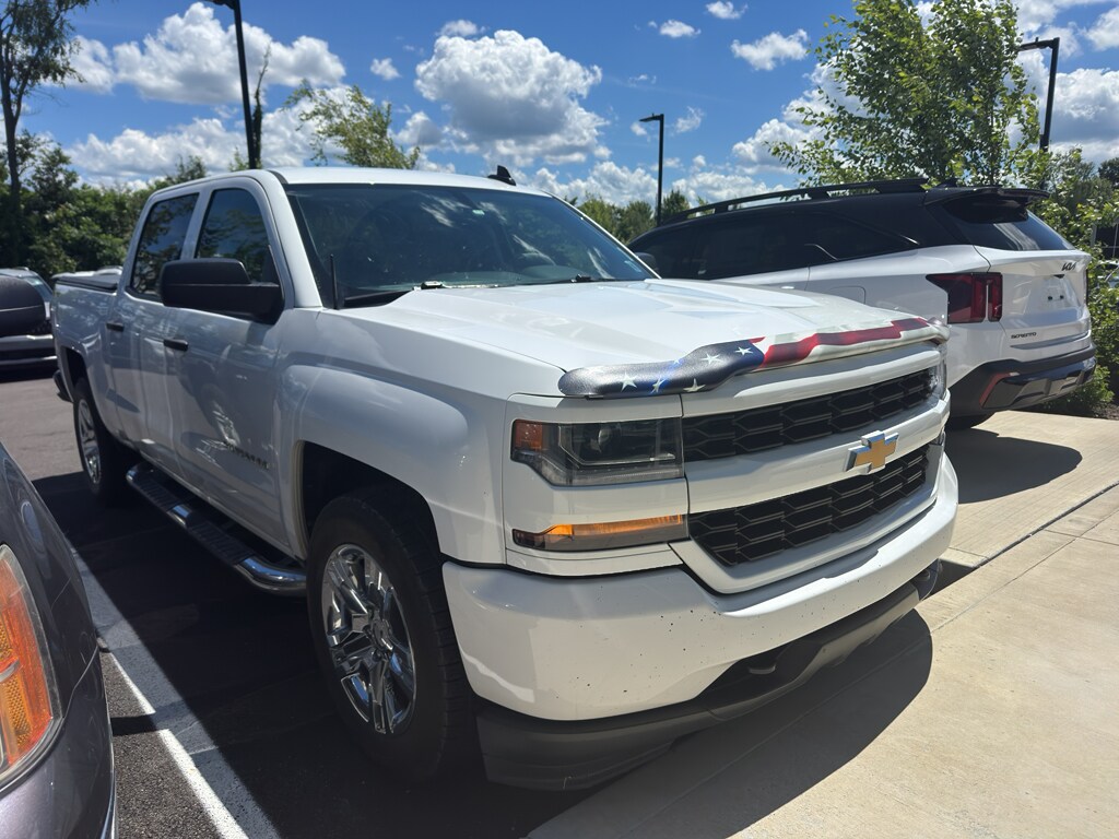 Used 2018 Chevrolet Silverado Custom Crew Cab