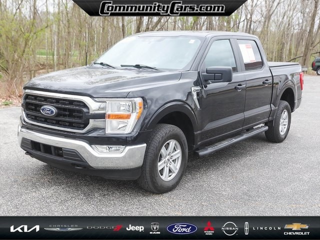 Used 2022 Ford F-150 XLT with VIN 1FTEW1EB6NKE30387 for sale in Bloomington, IN