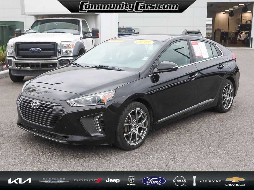 Used 2017 Hyundai Ioniq SEL with VIN KMHC75LC6HU040997 for sale in Bloomington, IN
