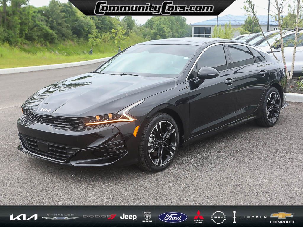 Certified 2022 Kia K5 GT-Line with VIN 5XXG64J2XNG105249 for sale in Bloomington, IN