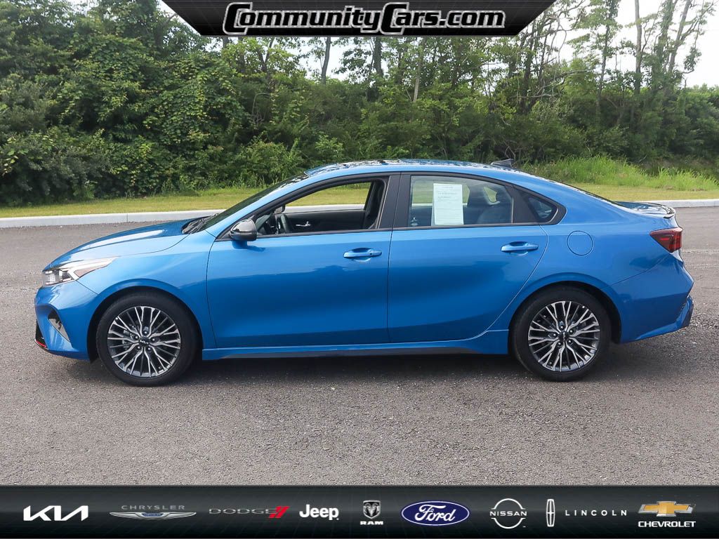 Certified 2024 Kia Forte GT-Line with VIN 3KPF54AD2RE734244 for sale in Bloomington, IN
