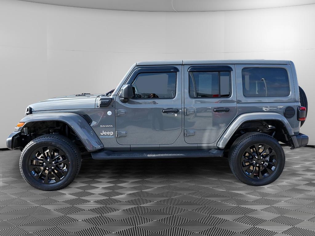 Used 2023 Jeep Wrangler 4xe Sahara 4XE with VIN 1C4JJXP6XPW524901 for sale in Bloomington, IN