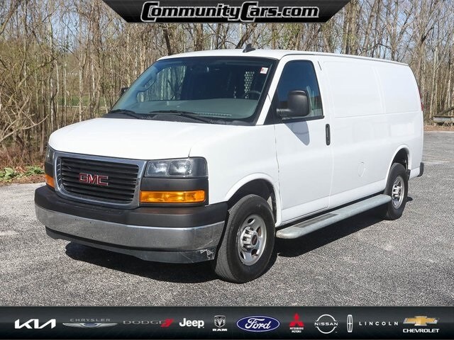 Used 2022 GMC Savana Cargo Work Van with VIN 1GTW7AFP3N1236255 for sale in Bloomington, IN