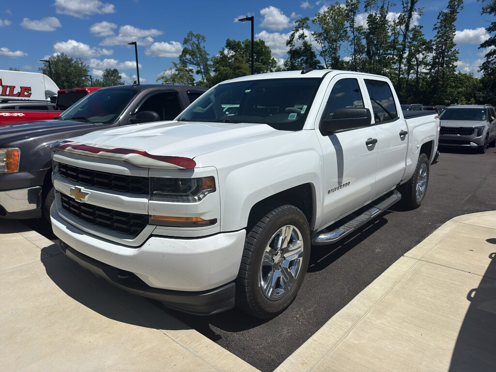 Used 2018 Chevrolet Silverado Custom Crew Cab