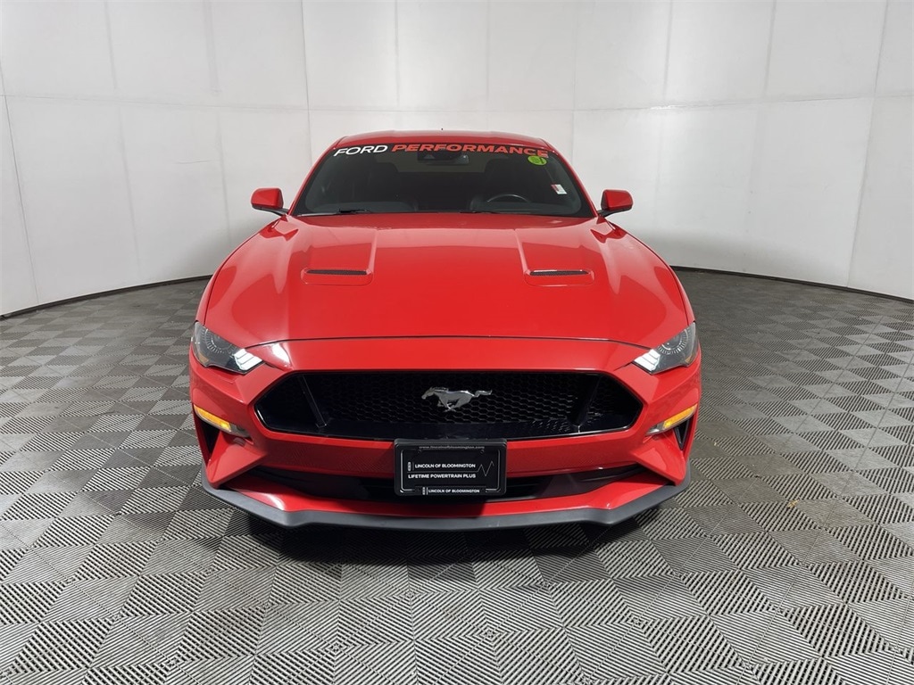 Used 2021 Ford Mustang GT Premium with VIN 1FA6P8CF3M5110009 for sale in Bloomington, Minnesota