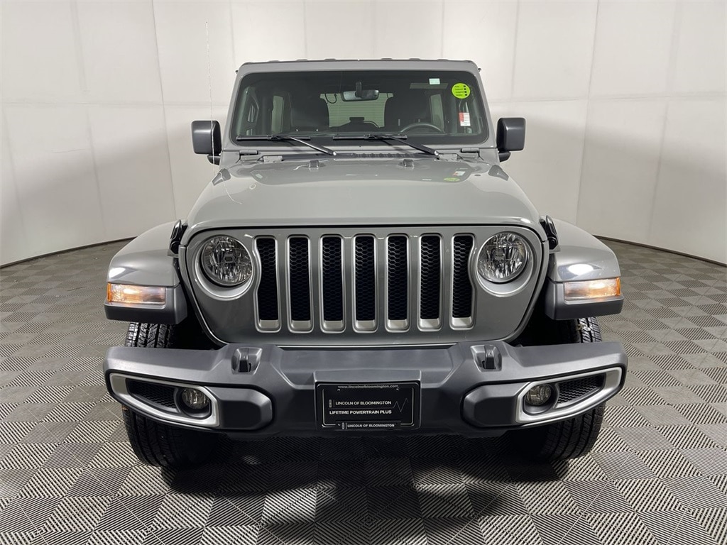 Used 2022 Jeep Wrangler Unlimited Sahara with VIN 1C4HJXEG8NW271777 for sale in Bloomington, Minnesota
