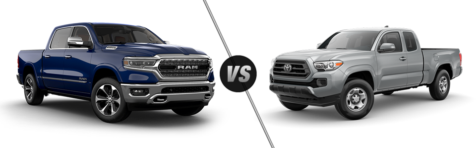 Ram 1500 vs Toyota Tacoma
