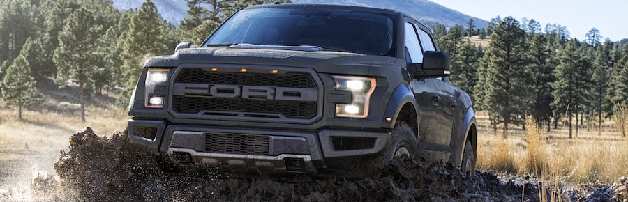 Ford F-150 Raptor Off-Roading