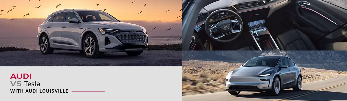Audi vs Tesla Brand Comparison at Audi Louisville