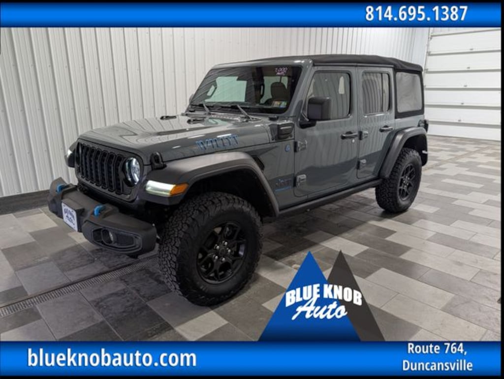 Used 2024 Jeep Wrangler Willys 4xe SUV