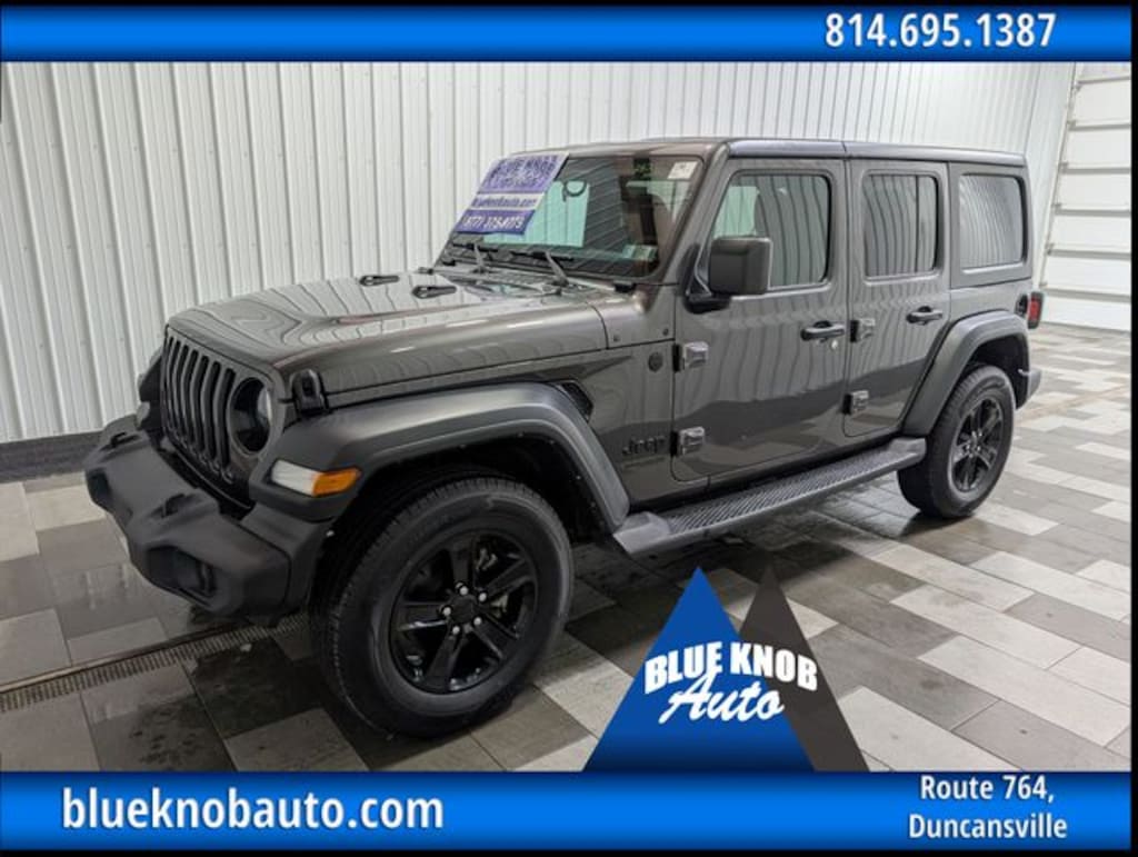 Used 2022 Jeep Wrangler Unlimited Sport Altitude SUV