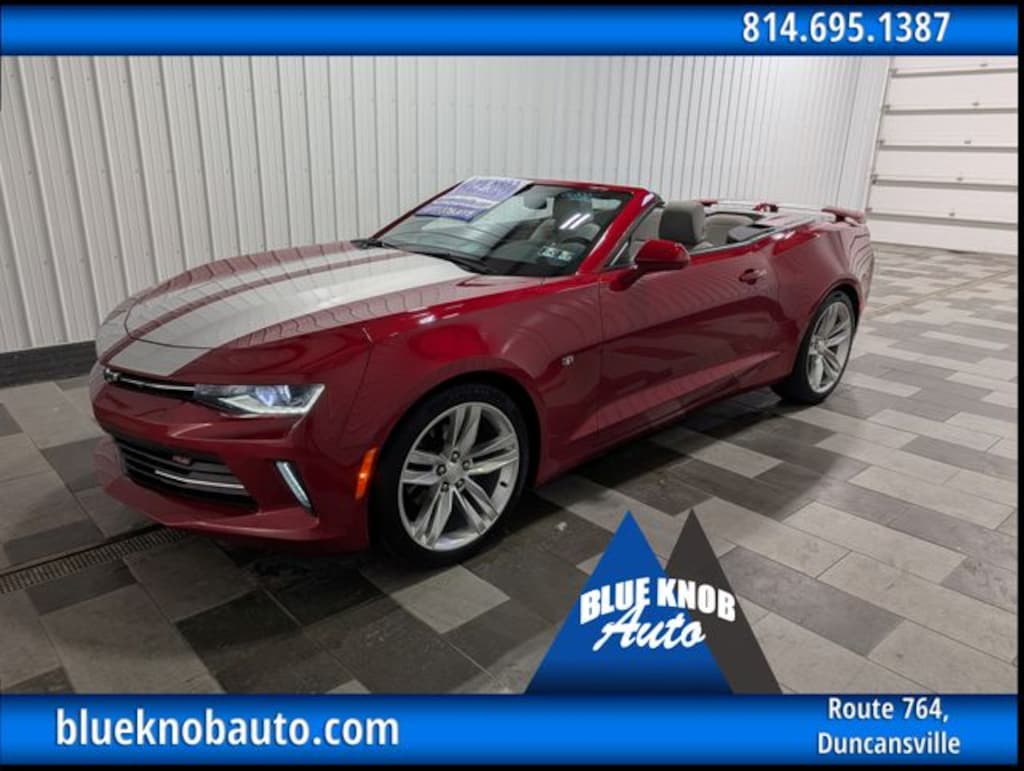 Used 2017 Chevrolet Camaro 1LT Convertible
