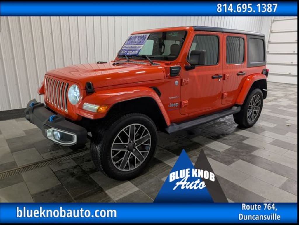 Used 2023 Jeep Wrangler Sahara 4xe SUV