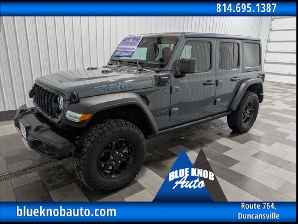 Used 2025 Jeep Wrangler Willys 4xe SUV