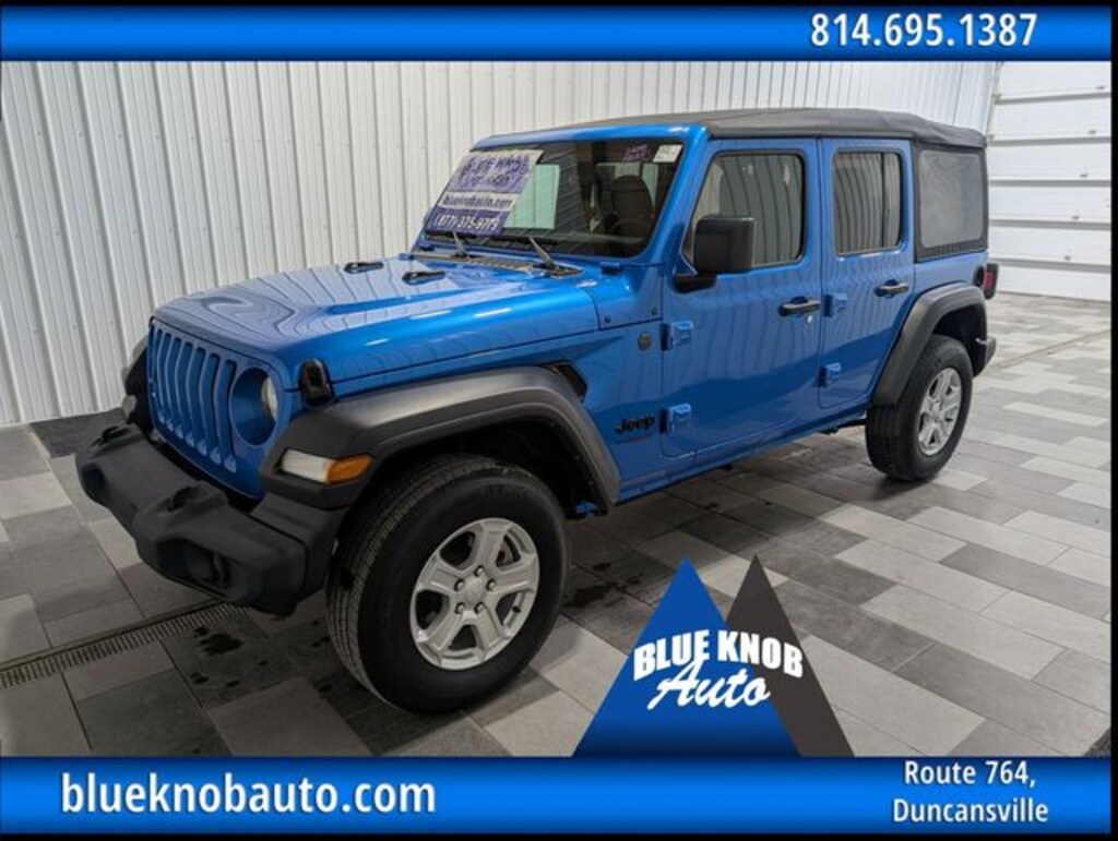 Used 2022 Jeep Wrangler Unlimited Sport S SUV