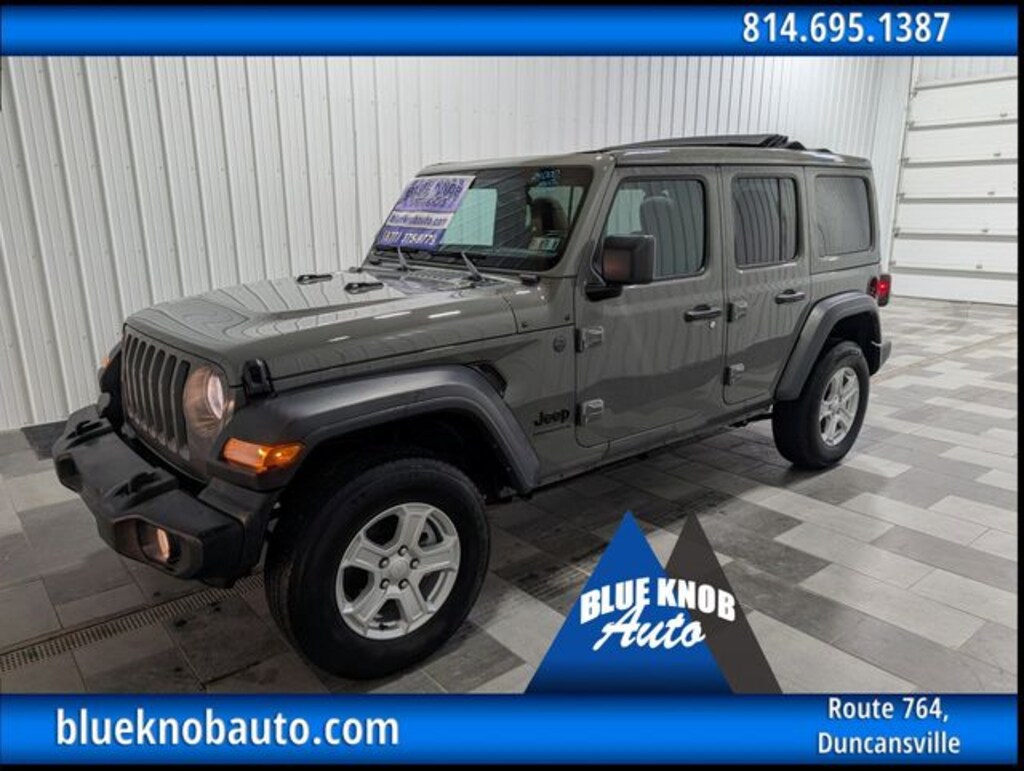 Used 2023 Jeep Wrangler Sport S SUV