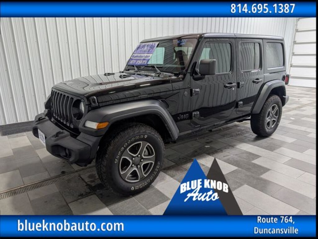 Used 2022 Jeep Wrangler Unlimited Sport S SUV