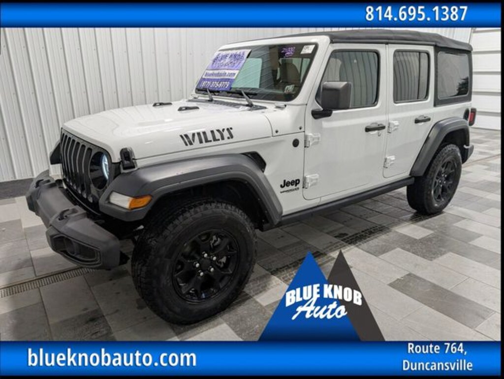 Used 2022 Jeep Wrangler Unlimited Willys SUV