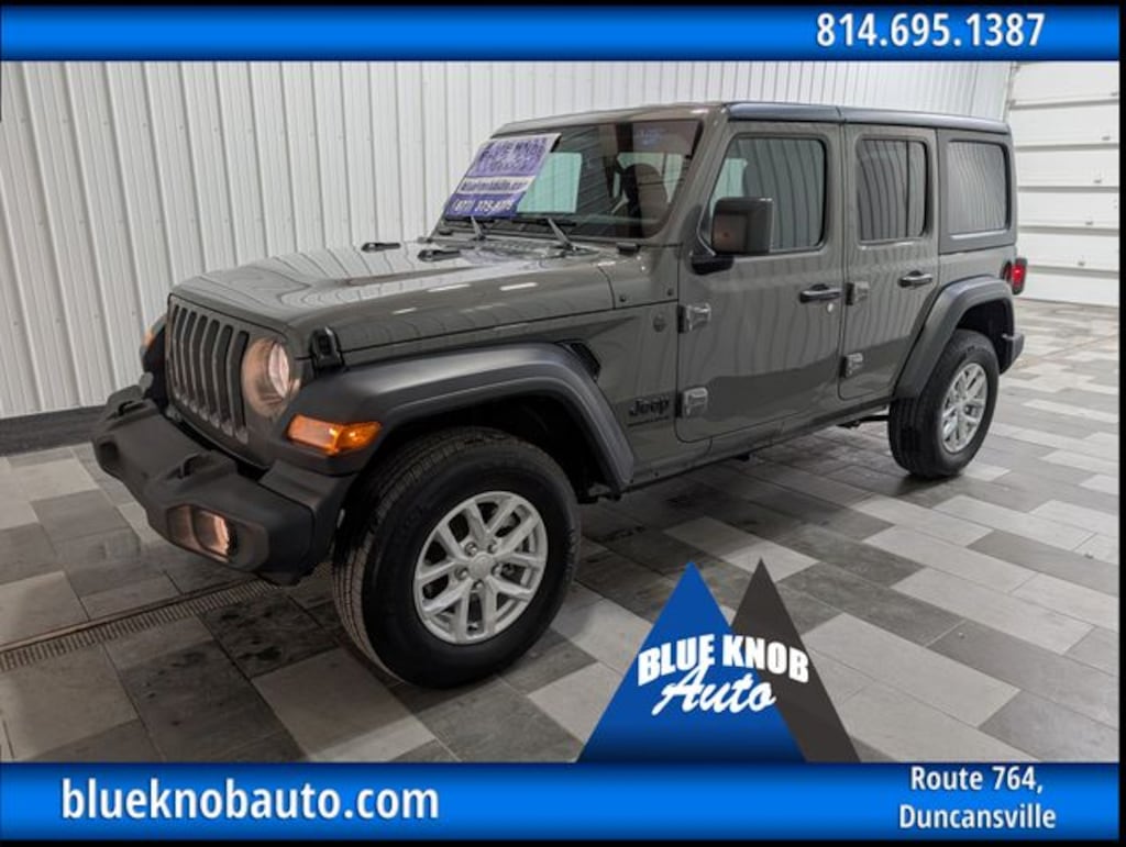 Used 2023 Jeep Wrangler Sport S SUV