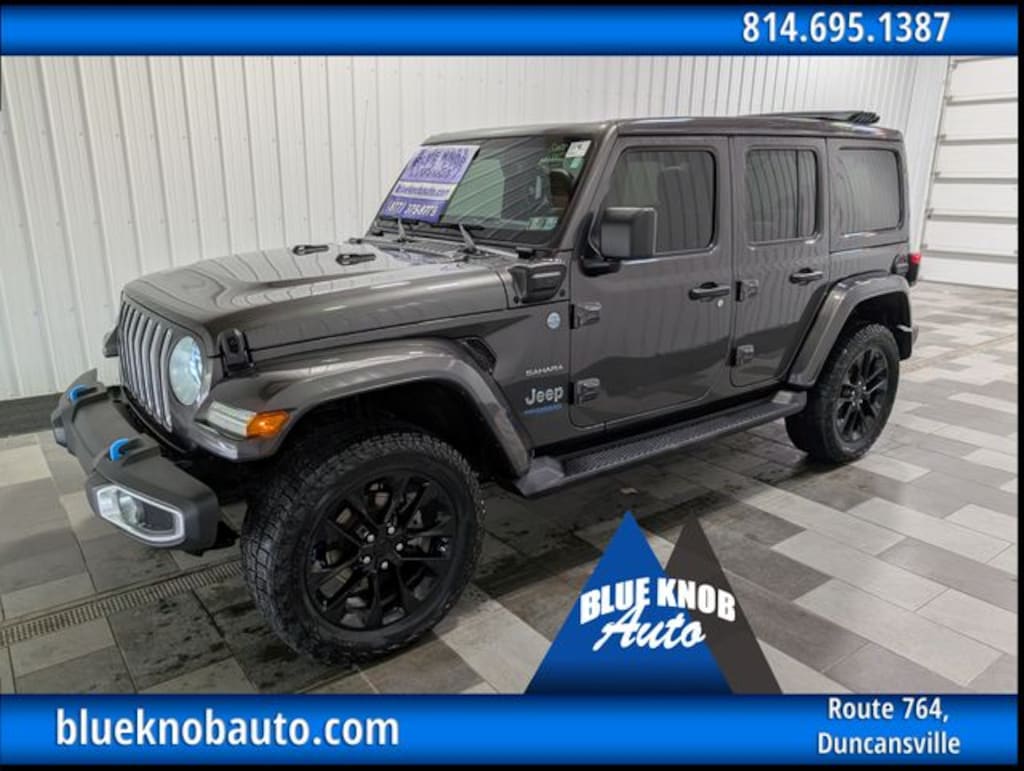 Used 2022 Jeep Wrangler Unlimited Sahara 4xe SUV