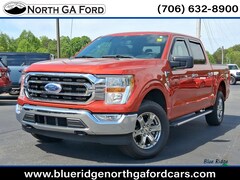 Used 2023 Ford F-150 XLT 4WD SuperCrew 5.5 Box w/2.7L EcoBoost Crew Cab Pickup For Sale in Blue Ridge, GA