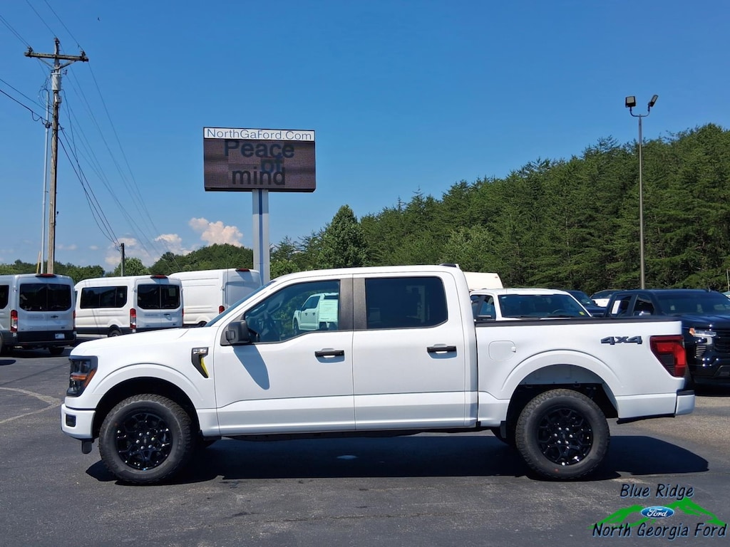 New 2025 Ford F-150 STX 4WD SuperCrew 5.5 Box w/2.7L EcoBoost Crew Cab Pickup
