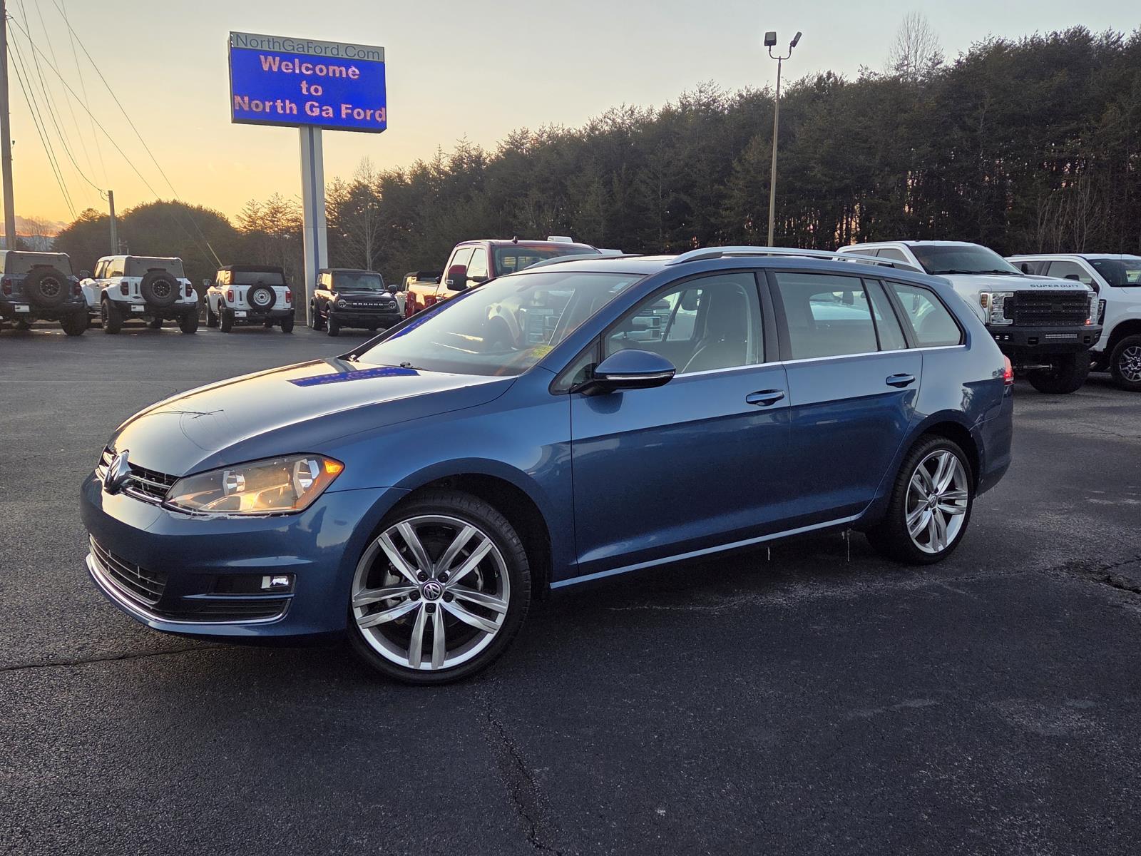Used 2015 Volkswagen Golf SportWagen TDI S with VIN 3VWCA7AU4FM514330 for sale in Mineral Bluff, GA