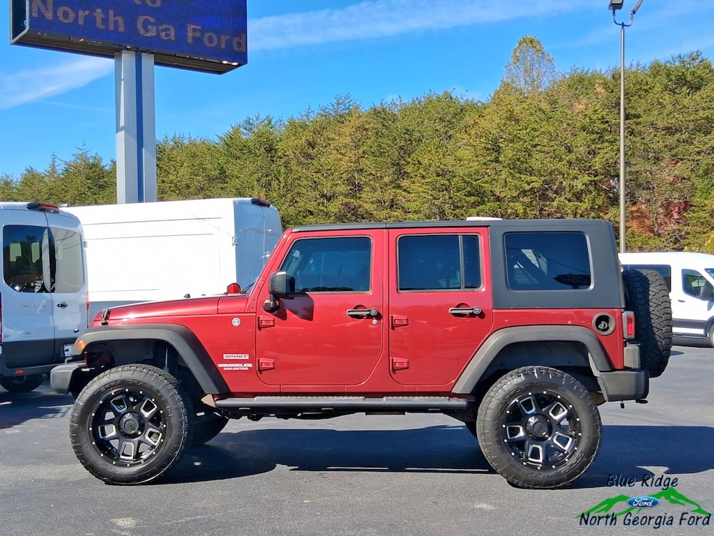 Used 2013 Jeep Wrangler Unlimited Sport Sport Utility