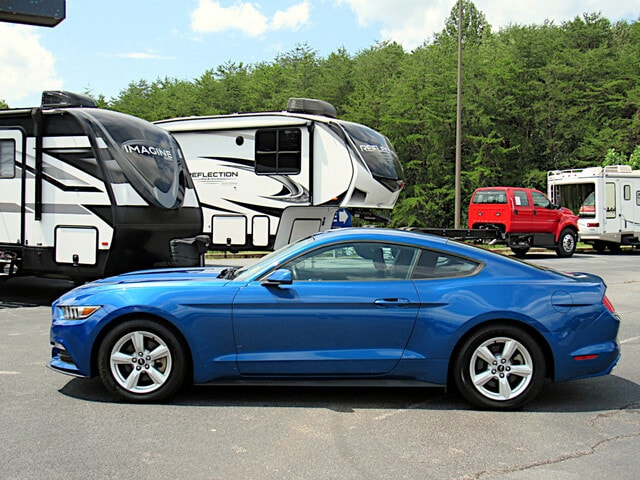 Used 2017 Ford Mustang V6 with VIN 1FA6P8AM8H5304901 for sale in Mineral Bluff, GA