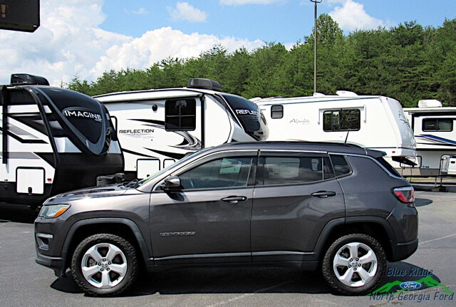 Used 2018 Jeep Compass Latitude with VIN 3C4NJDBB9JT349803 for sale in Mineral Bluff, GA