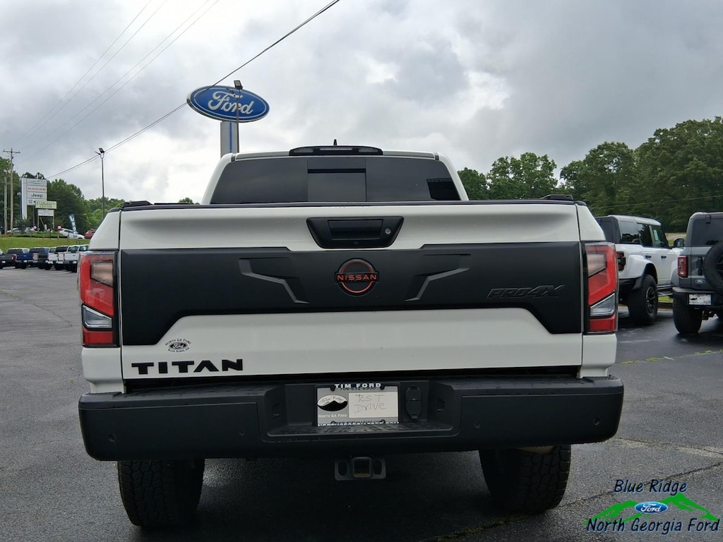 Used 2024 Nissan Titan 4x4 Crew Cab PRO-4X Crew Cab Pickup