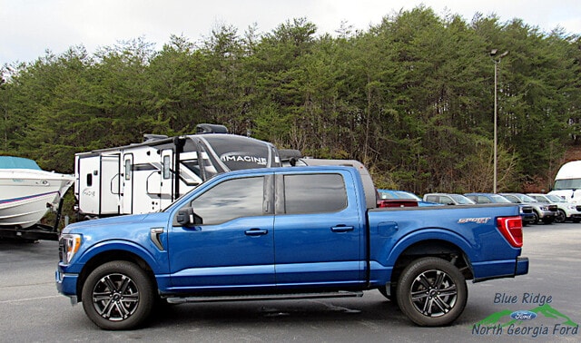 Used 2022 Ford F-150 XLT with VIN 1FTEW1EP0NKF10098 for sale in Mineral Bluff, GA
