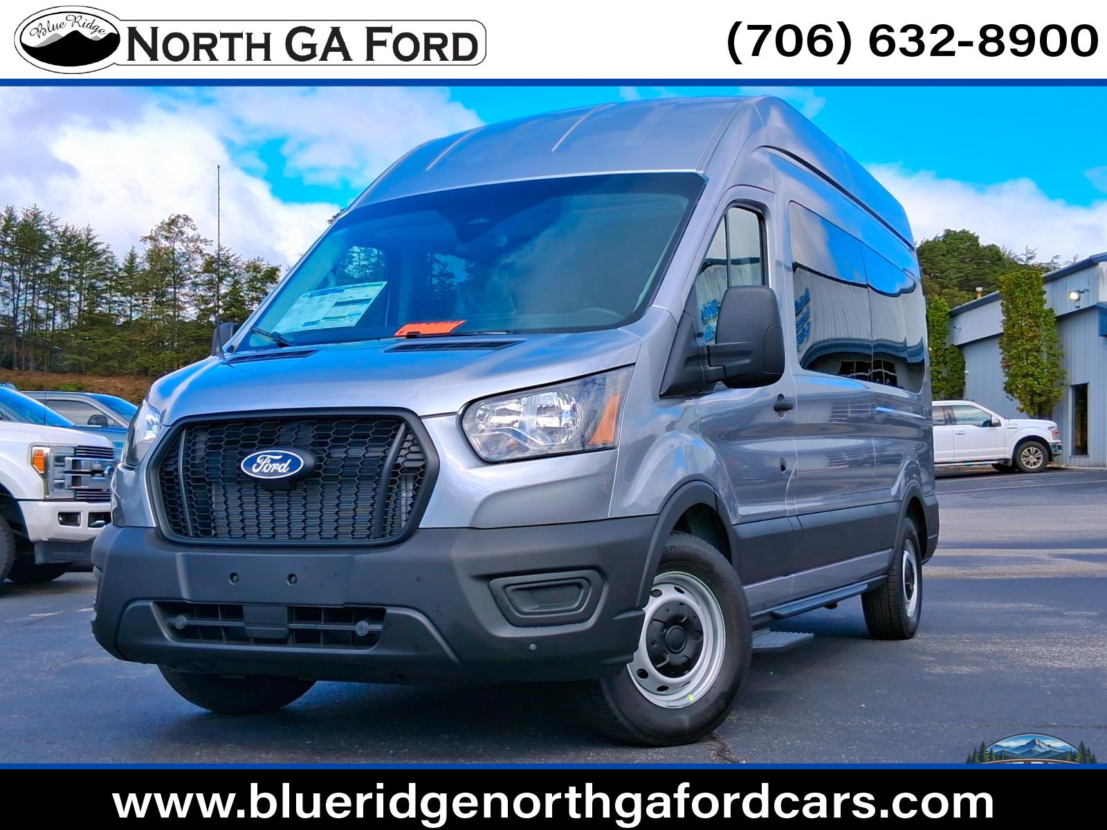 New 2027 Ford Transit Passenger Wagon T-350 148 High Roof XL RWD 15 PASSENGER VAN
