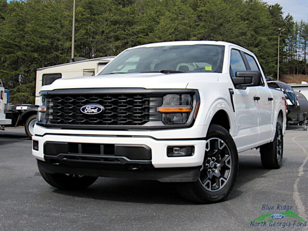 Used 2024 Ford F-150 STX 4WD SuperCrew 5.5 Box w/2.7L EcoBoost Crew Cab Pickup