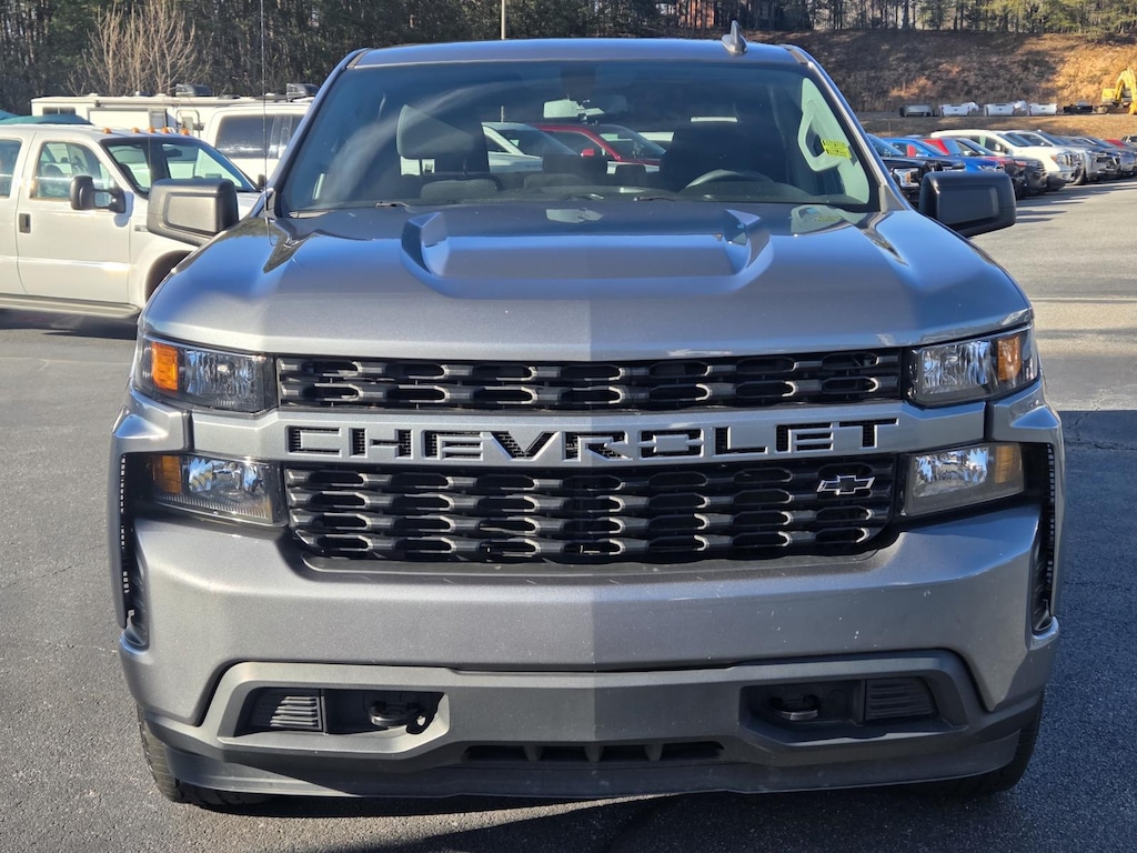 Used 2021 Chevrolet Silverado 1500 4WD Crew Cab 147 Custom Crew Cab Pickup