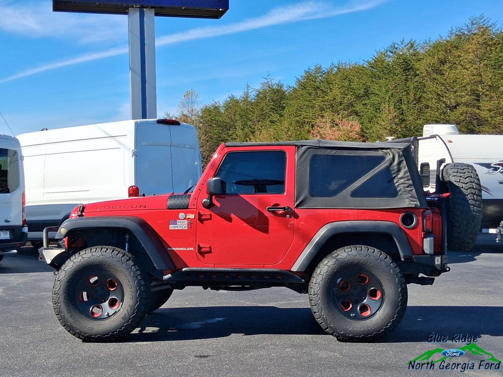 Used 2010 Jeep Wrangler Rubicon with VIN 1J4BA6D12AL176117 for sale in Mineral Bluff, GA