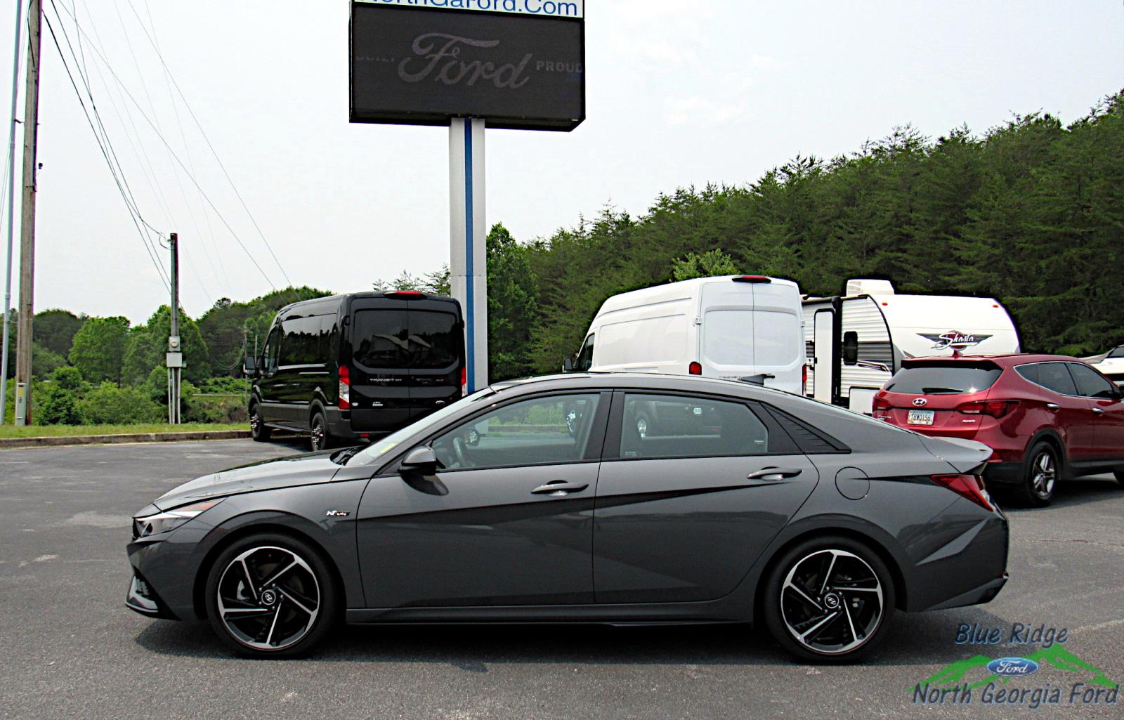 Used 2023 Hyundai Elantra N Line with VIN KMHLR4AF4PU610267 for sale in Mineral Bluff, GA