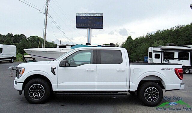 Used 2022 Ford F-150 XLT with VIN 1FTEW1EP5NKD55581 for sale in Mineral Bluff, GA