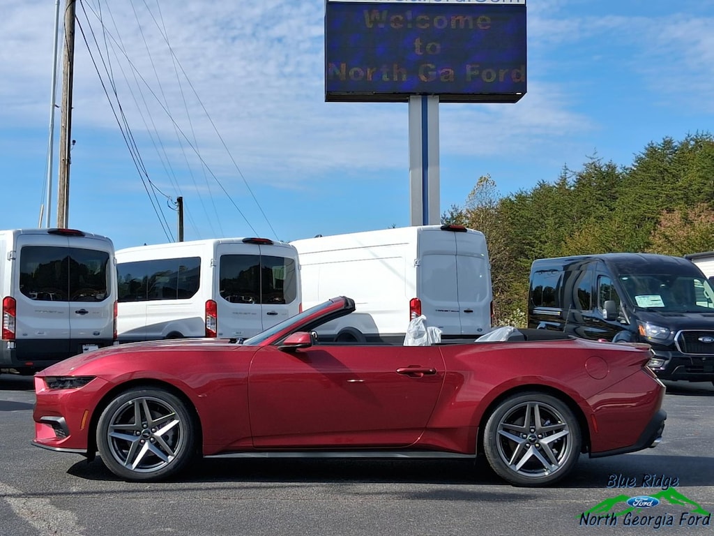 New 2025 Ford Mustang Ecoboost Premium Convertible Car