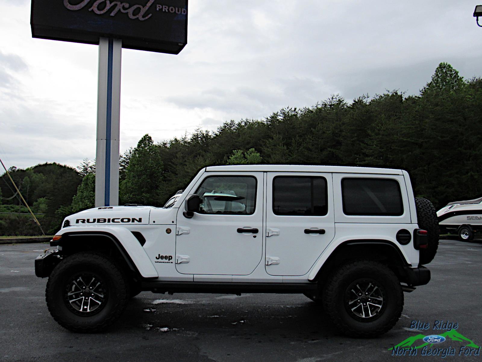 Used 2024 Jeep Wrangler 4-Door Rubicon 392 with VIN 1C4RJXSJ7RW101551 for sale in Mineral Bluff, GA