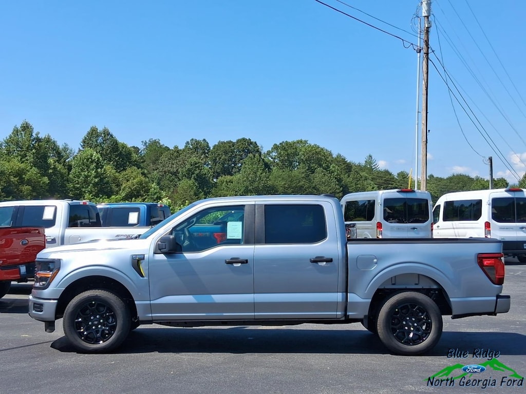 New 2025 Ford F-150 STX 2WD SuperCrew 5.5 Box w/2.7L EcoBoost Crew Cab Pickup