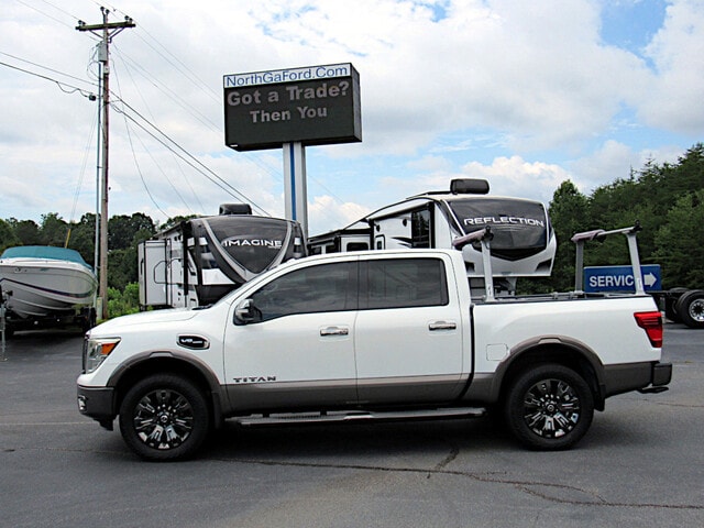 Used 2017 Nissan Titan Platinum Reserve with VIN 1N6AA1E51HN504998 for sale in Mineral Bluff, GA