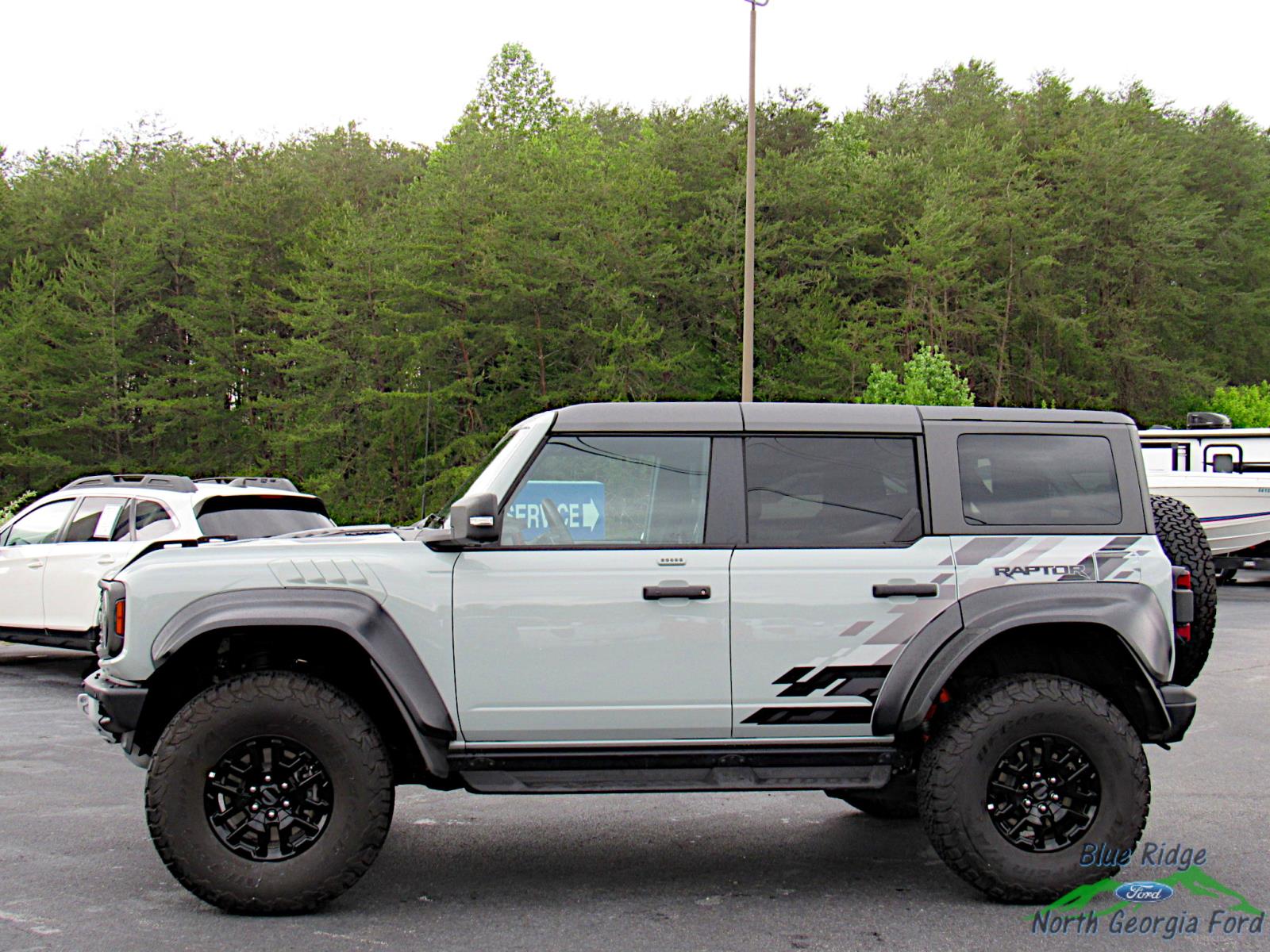 Used 2023 Ford Bronco 4-Door Raptor with VIN 1FMEE5JR3PLB91886 for sale in Mineral Bluff, GA