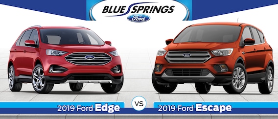 Ford Edge Vs Escape >> 2019 Ford Edge Vs 2019 Ford Escape Blue Springs Ford Ford Edge Vs Escape >> 2019 Ford Edge Vs 2019 Ford Escape Blue Springs Ford