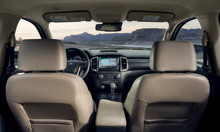 2021 Ford Ranger Interior front dashboard picture