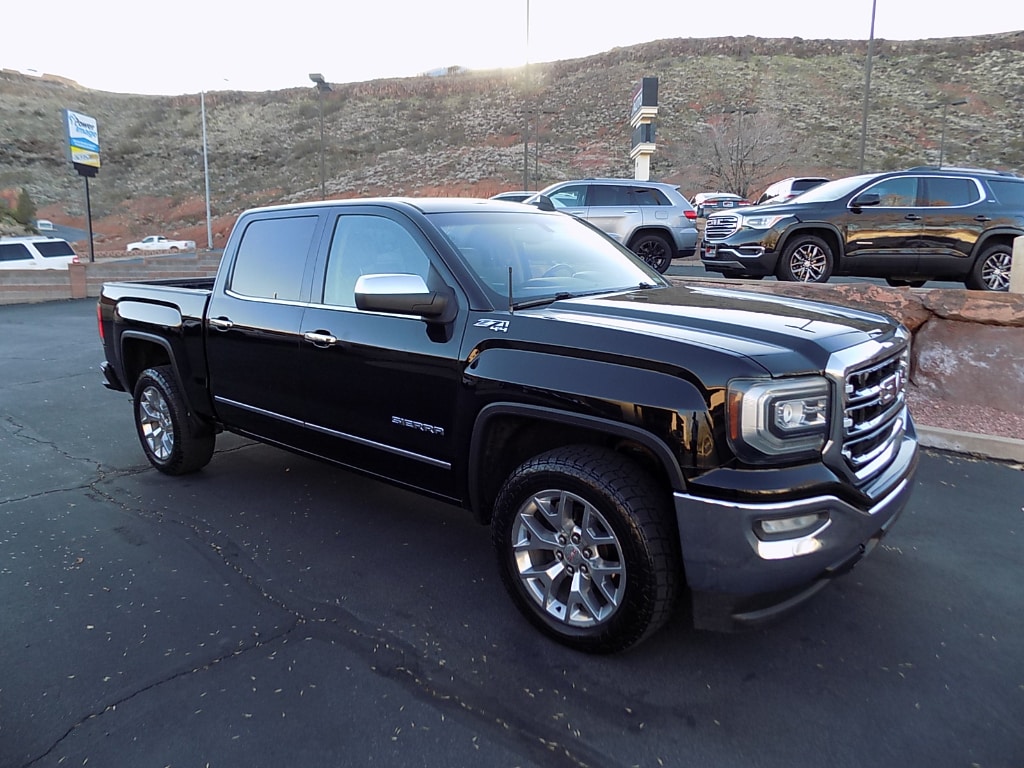 Used 2016 GMC Sierra 1500 SLT Cab; Crew