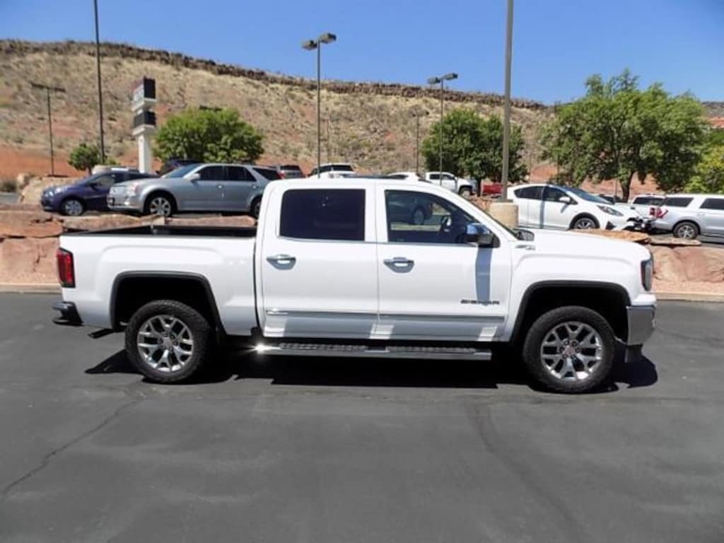 Used 2018 GMC Sierra 1500 SLT Cab; Crew