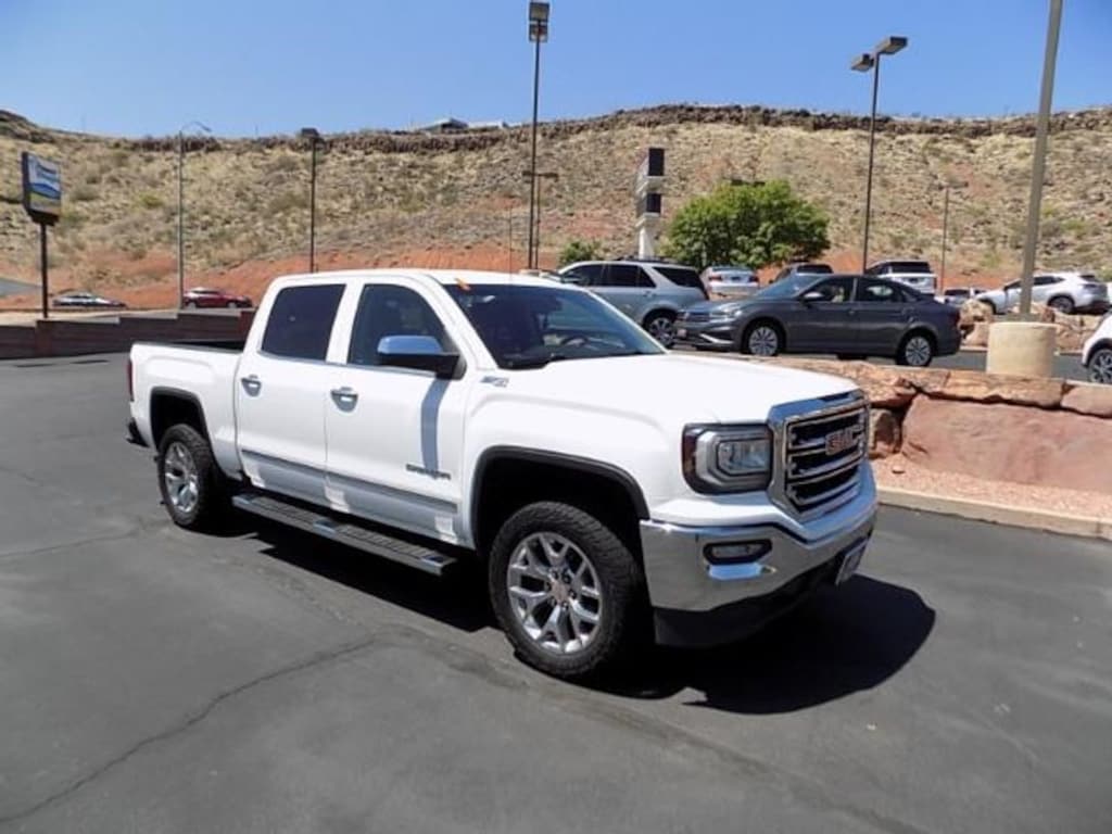 Used 2018 GMC Sierra 1500 SLT Cab; Crew