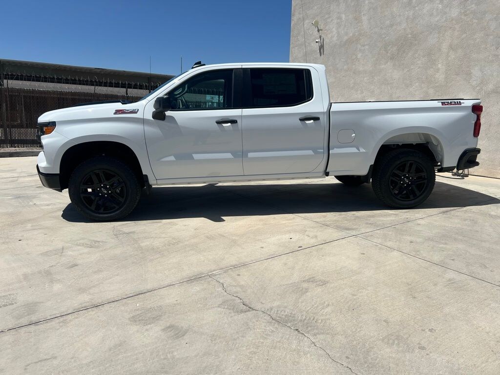 New 2025 Chevrolet Silverado 1500 Custom Trail Boss Truck Crew Cab